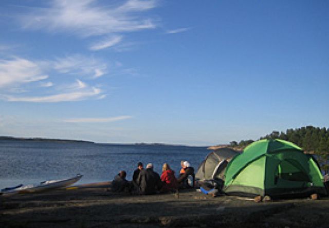 ...zwischen Schweden und Finnland