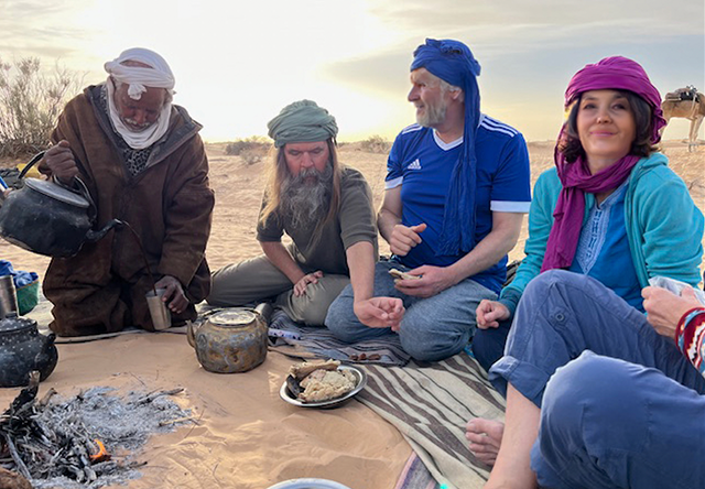 Frühstück mit den Beduinen