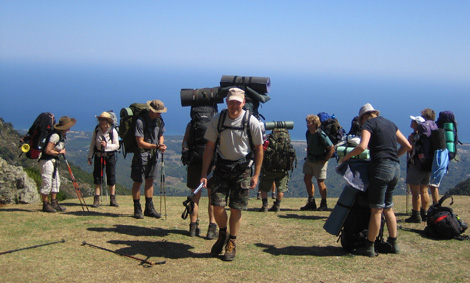 Aufbruch in Meeresnähe