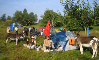 Ein&nbsp;Lagerplatz dieser Trekkingtour