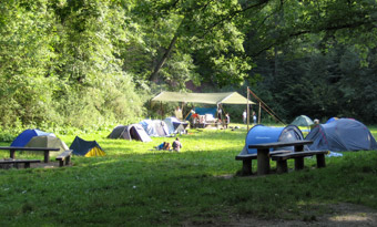 Waldcamp unserer Outdoor Kurse und Seminare&nbsp;im&nbsp;Naturpark&nbsp;Schönbuch